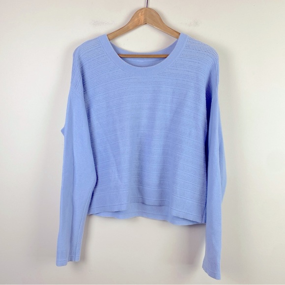 Lululemon Nurture & Nature Pullover Serene Blue - Picture 1 of 7